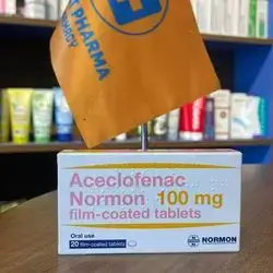 aceclofenac normon 100mg 20 tablets 