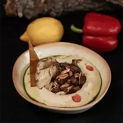 Hummus with Meat