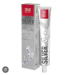 splat silver toothpaste
