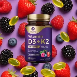 Vitamin D3 K2 - 5000 iu Vitamin D3 & 100 mcg Vitamin K2