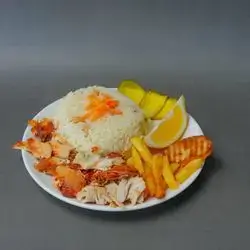 گەسی مریشک و برنج