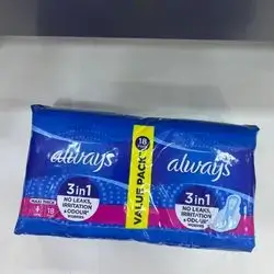 always 3 in 1 long 18pads