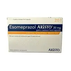 Esomeprazole Aristo 20mg 15 capsules