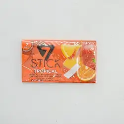 Stick Fruit Flavor Gum 7Pcs