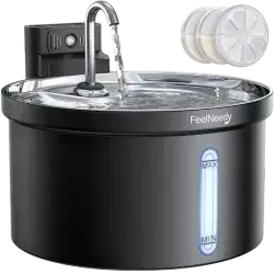 FEELNEEDY Pet Wireless Water Fountain 3.5L