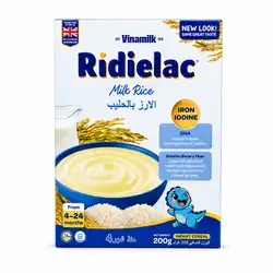 Ridielac Milk Rice from 4-24 months
