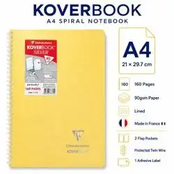 Notebook,french , A4 Size,160 pages.