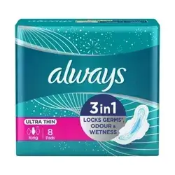 Always Ultra Thin Long Pad 8pcs