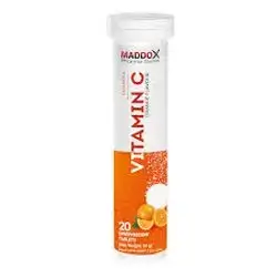Vitamin C orange 20 effervescent tablet (maddox)