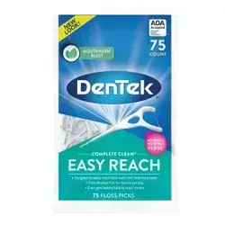 Dentek Complete Clean Easy Reach 75 Floss Picks
