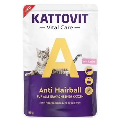 Kattovit Anti Hairball Salmon 85g