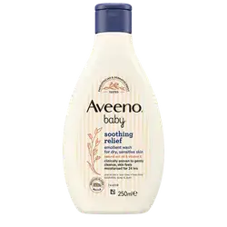 Soothing Relief Emollient Wash for Dry Sensitive Skin 250ml _ Aveeno