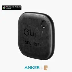 Anker eufy SmartTrack Link Tracker for Android Devices Google Find My Device Network Support - Black
