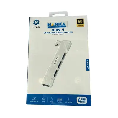 LITO LD-H03 4-in-1 High-Speed USB Hub Adapter