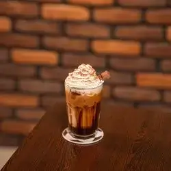 Iced KICKOFF Latte