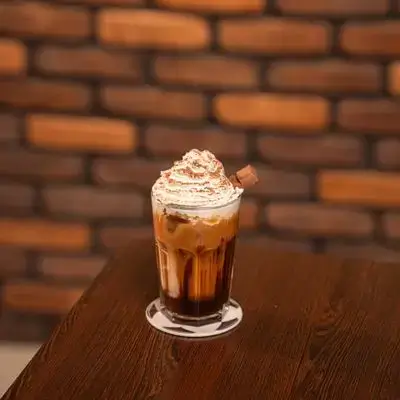 Iced KICKOFF Latte