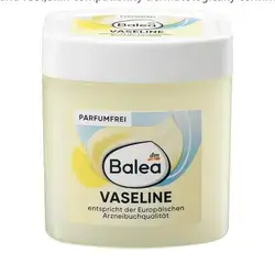 Balea Vaseline, 125 ml, Gentle care,Suitable for body, face, hands and feet,Skin compatibility dermatologically confirmed.