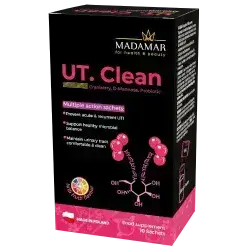 UT. Clean Cranberry, D-Mannose, Probiotic - 10 Sachets