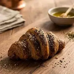 mini sourdough thyme croissant