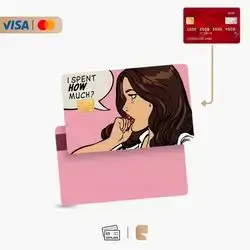 Premium Protective Skin Stickers for Visa & MasterCard - G1