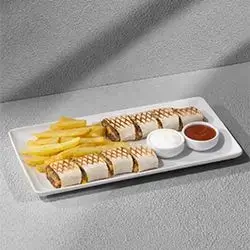 Beef Burger Saj with Cheese