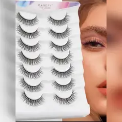 SHEIN MAGEFY 7 Pairs Of Eyelashes 