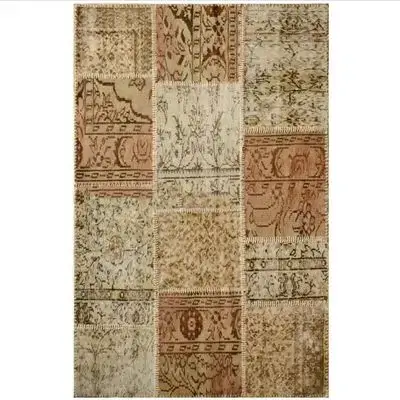Liviadora Patchwork Carpet 100*300 Beige
