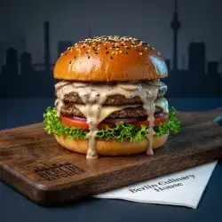 Cream & Mushroom Burger