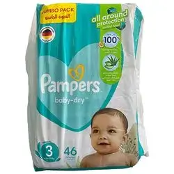 Pampers Baby Dry-3-46Pcs