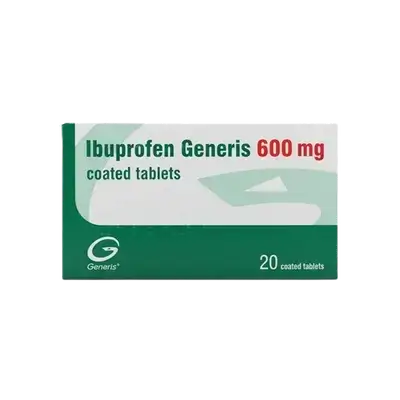 Ibuprofen 600mg 20 Film-Coated Tablets _ Generis