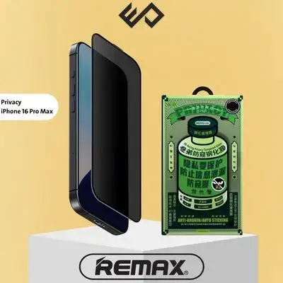 Remax GL-27 HD Privacy Tempered Screen Protector For iPhone 16 Pro Max