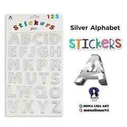 Alphabet letter stickers
