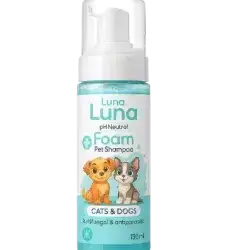 Luna Luna Pet Antifungal & AntiParasite Foam Shampoo 150ml