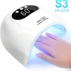 2-In-1 UV/LED Nail Lamp, Suitable For Manicure, UV LED Nail Dryer