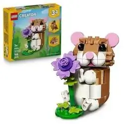 LEGO ® Creator 3 In 1 Cute Hamster With Flower 31376