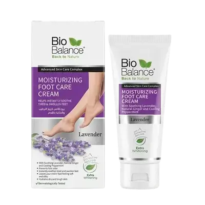 Moisturizing Foot Care Cream with Soothing Lavender 60ml _ Bio Balance