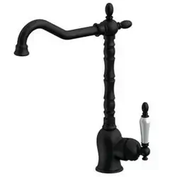 Gpd Retro Monoblock Sink Black Armature