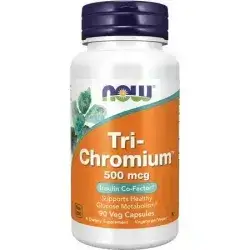 NOW Foods, Tri-Chromium, 500 mcg, 90 Veg Capsules
