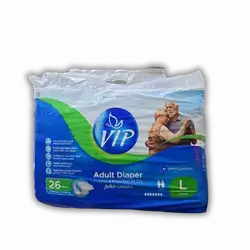 VIP Adult Diapers (Size L, 26 count)