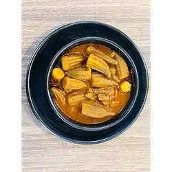 Okra Broth Plate