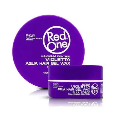 Red One Violetta aqua hair gel wax