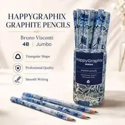 Jumbo 4B Graphite Pencil Set – 30 Pcs