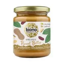 Biona Org Peanut Butter Crunchy250g