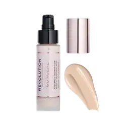Conceal & Hydrate Foundation F1 – For Fair Skin Tones With A Neutral Undertone 23ml _ REVOLUTION