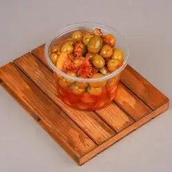 Marinated Green Olives - Half A Kilo