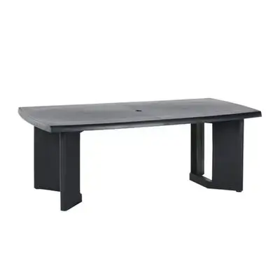 Orlando Plastic Table Anthracite 260*105*75 Cm