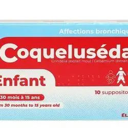 Coquelusedal 10 suppositories