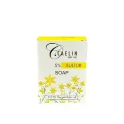 CAELIN BODY CARE SOAP %5 SULFUR %100 VEGETABLE OIL