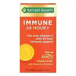 Natures Bounty Immune 24 Hours Vitamin C 50 Softgels