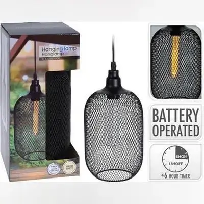 Hangıng Lamp Wıre Black